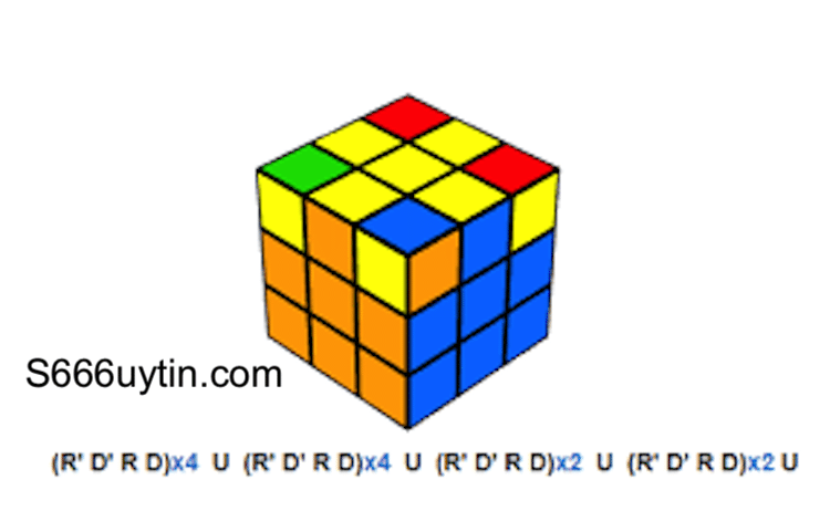 hướng dẫn chơi công thức rubik 3x3 tầng 3